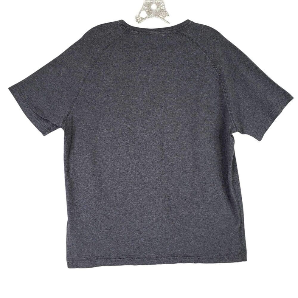 Public Rec Shirt Men’s Size Large Blue Go-To Short Sleeve Henley Stretch - Picture 3 of 9